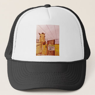 Pink Private Property Horse Trucker Pet