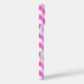 Pink Pset Patroon, aangepaste naam telefoongevalle Case-Mate iPhone Case (Achterkant / Rechts)