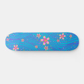 pink purple and blue skateboard (Horizontaal)