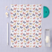 Pink Purple Butterflies Tissuepapier (Craft)