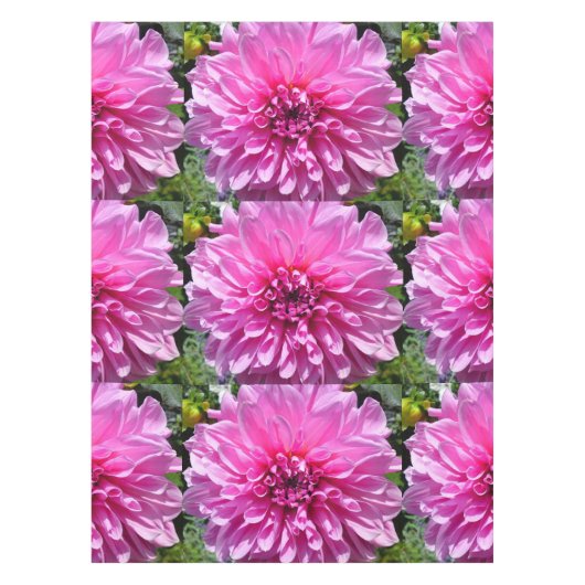 Pink Purple Dhalia Nappe (Devant)