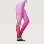 Pink, Purple, Happy Mood Leggings Personnalisés (Droite)