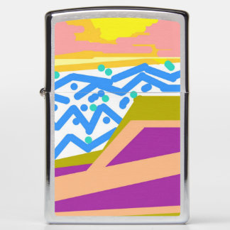 Pink Purple Yellow Sunset Yacht