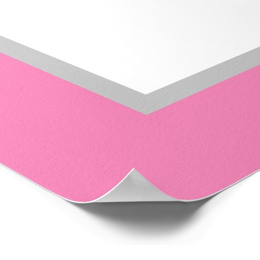 Pink Queen Crown Happy Moederdag POSTER (Hoek)