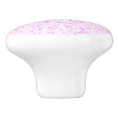 Pink Rain Ceramic Pull Keramische Knop (Zijkant)