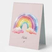 PINK RAINBOW ANNIVERSAIRE SIGNE DU TABLEAU DES PAR (Recto)