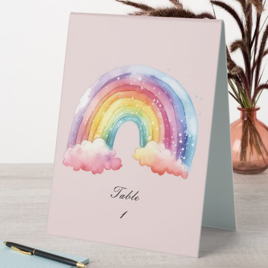 PINK RAINBOW ANNIVERSAIRE SIGNE DU TABLEAU DES PAR (En SItu (Tableau))