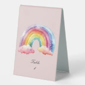 PINK RAINBOW ANNIVERSAIRE SIGNE DU TABLEAU DES PAR (Recto)