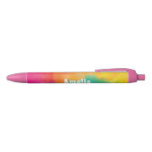 Pink Rainbow Custom Name Pen (Bovenkant)