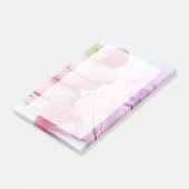 Pink Raspberry Macarons French Pastry Foto Post-it® Notes (Schuin)