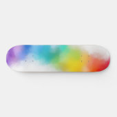 Pink Red Blue Green Yellow Custom Blank Template Skateboard (Horizontaal)
