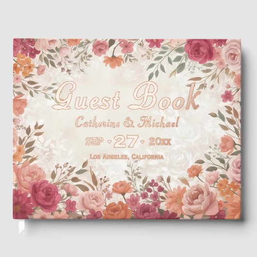 Pink &Red Floral Spring Wedding (Recto)