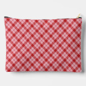 Pink + Red Tartan Large Etui (Achterkant)