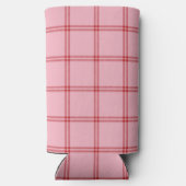 Pink + Red Trendy Plaid  (Achterkant)