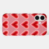 Pink & Red Valentine's Day Heart Case-Mate iPhone Case (Achterkant (horizontaal))