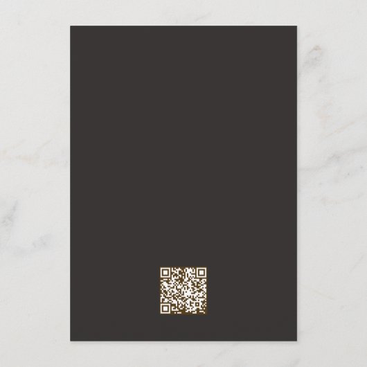 Pink Red Valentines Elegant Neutral Details Card Informatiekaartje (Achterkant)