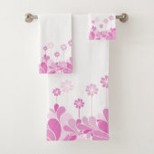 Pink Retro Floral Bloom (En situation)