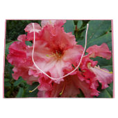 Pink Rhododendron Bloom Floral Groot Cadeauzakje (Voorkant)