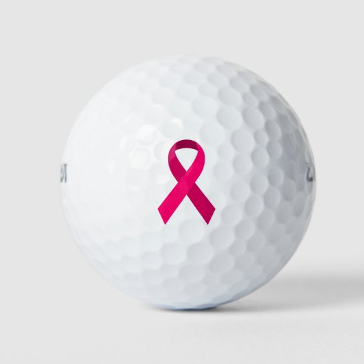 Pink Ribbon-2 Golfballen (Voorkant)