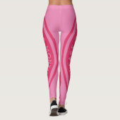 Pink Ribbon borstkanker Bewustzijn Leggings (Achterkant)