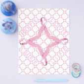 Pink Ribbon Breast Cancer Bewustheid Flyer (Enkel)