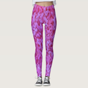 Pink Ribbon Breast Cancer Bewustheid Leggings
