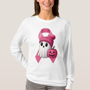 Pink Ribbon Floral - Borstkanker Ondersteuning T-shirt