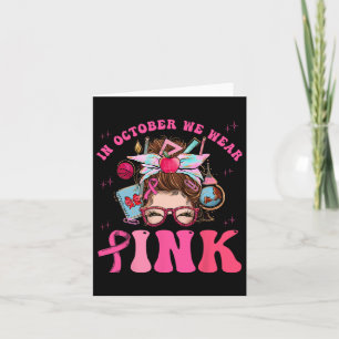 Pink Ribbon Teacher Breast Cancer Bewustheid We dr Kaart