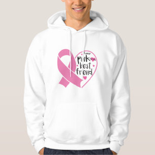 Pink Ribbon Warrior Friend Borstkanker Hoodie
