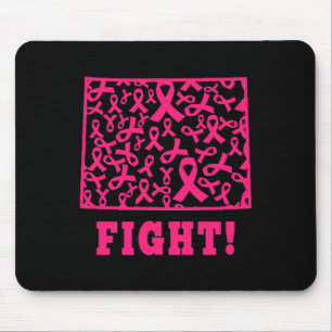 Pink Ribbon Wyoming Waarom Borstkanker Vechten Muismat