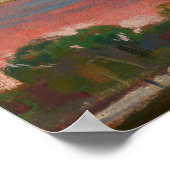 Pink River | Jan Stanisławski Poster (Hoek)