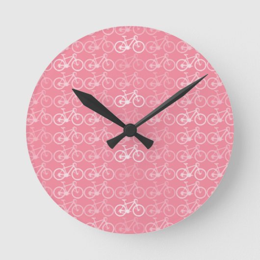 pink ronde klok (Voorkant)
