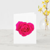 Pink Rose#4 Kaart (Gele Bloem)