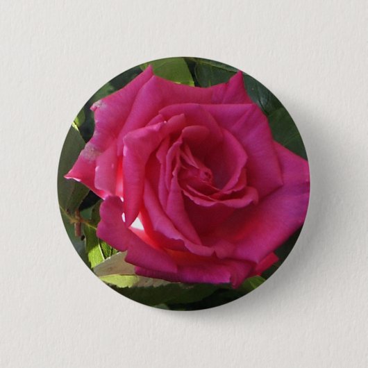 Pink Rose Button - voor Valentijnsdag? (Voorkant)