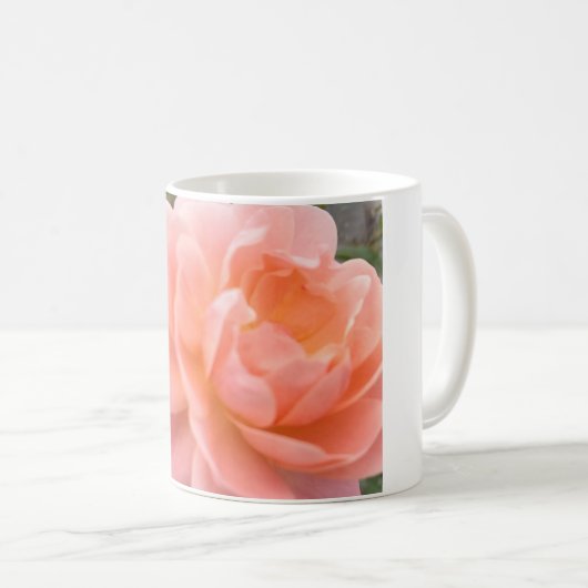 Pink Rose Coffee Mug (Devant droit)