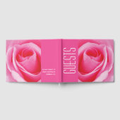 PINK ROSE Gepersonaliseerd scripts Gastenboek (Volledig)