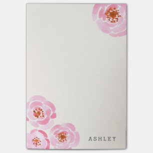 Pink Rose Imprimer Post-it