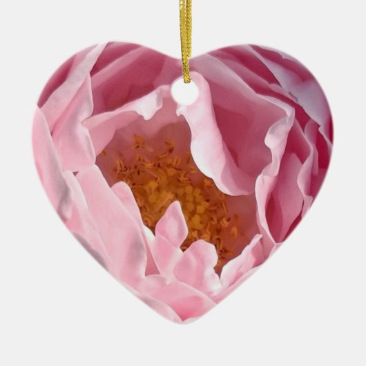 Pink Rose Ornament (Voorkant)