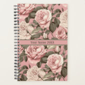 Pink Rose Planner (Devant)