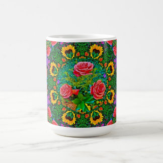 Pink Rose Rings 4 Koffiemok