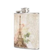 Pink Rose  Romantic Flask Heupfles (Links)