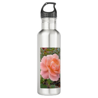 Pink Rose Water Bottle Waterfles