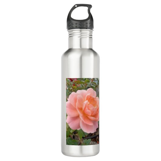 Pink Rose Water Bottle Waterfles (Voorkant)