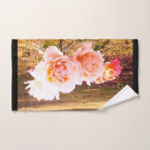 PINK ROSES BATH TOWEL SET BAD HANDDOEK (Handdoek)
