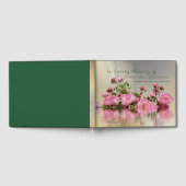 Pink Roses begrafenis herdenkingsboek Gastenboek (Volledig)