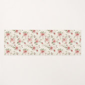 Pink Roses Floral  Yogamat (Voorkant (horizontaal))