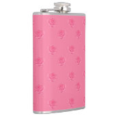 Pink roses heupfles (Rechts)