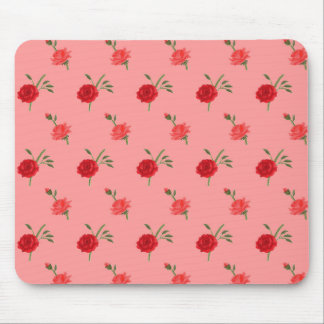 Pink roses muismat