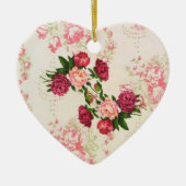Pink Roses Ornament (Voorkant)