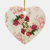 Pink Roses Ornament (Achterkant)